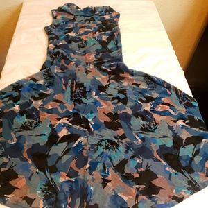 Women's blue dress DESIGN